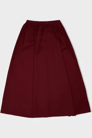 DeFacto Cotton A-Line Knee-Length Skirt