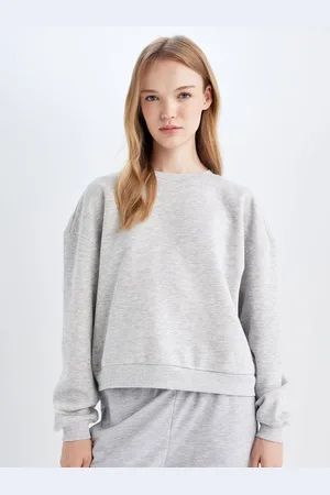 DeFacto Women Knitted Pullover Sweatshirt