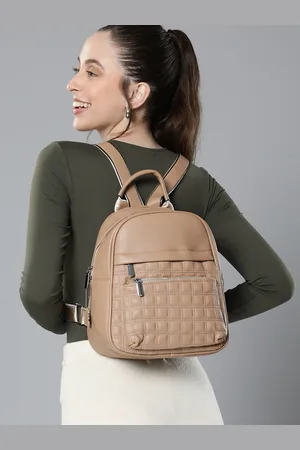 Mast & Harbour Women Backpack With Quilted Detail
