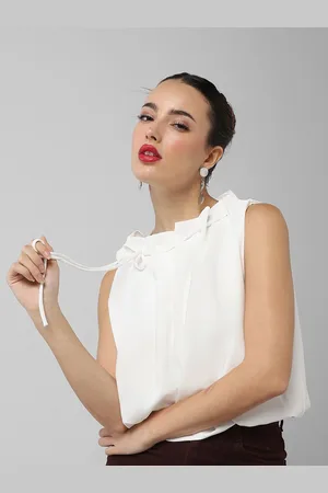 SHOWOFF Women Blouson Crop Top