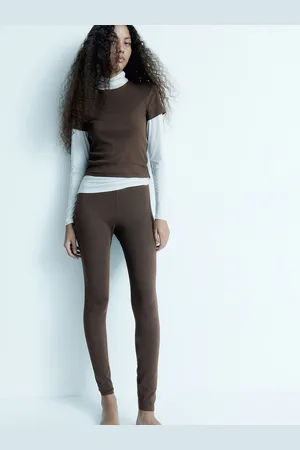 H&M Women High Waisted Ankle-Length Leggings