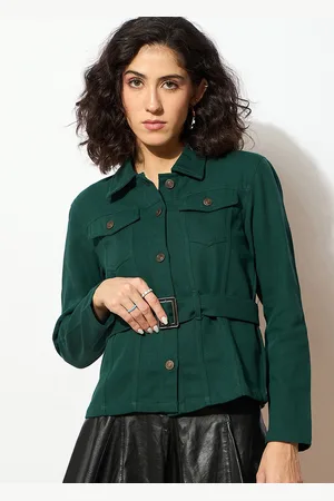 Sassafras Women Longline Denim Jacket
