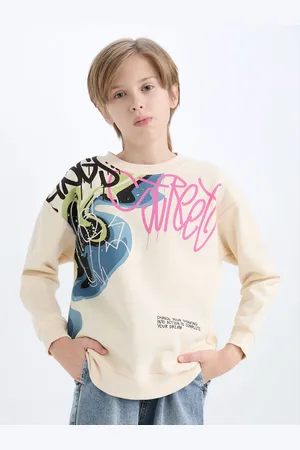 DeFacto Boys Printed Pullover
