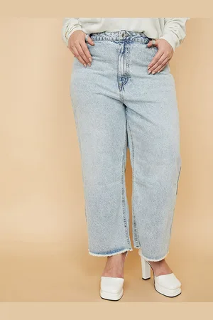 Max Collection Women Plus Size Regular Fit Cotton Jeans