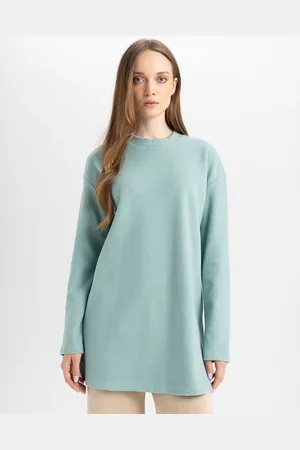 DeFacto Women Round Neck Long Sleeves Tunic
