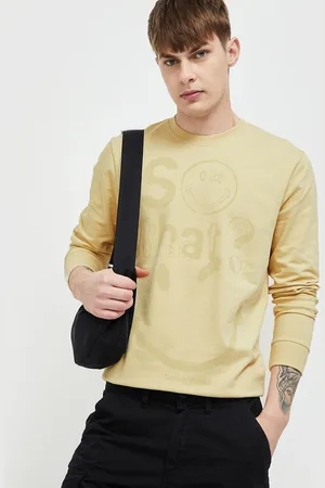 Smileyworld Men Printed Sweatshirt