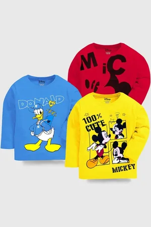 Miss and Chief Boys 3 Printed Applique T-shirt