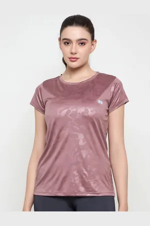 Clovia Women Camouflage Printed T-shirt