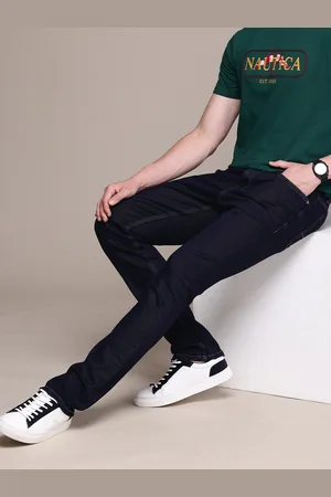 Nautica Men Straight Fit Light Fade Stretchable Jeans