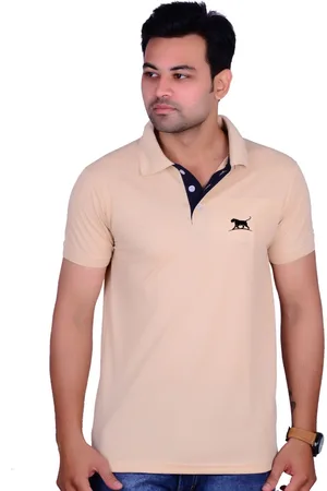 La Milano Men Polo Collar Slim Fit T-shirt