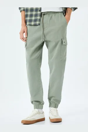 Koton Men Cotton Cargo Trouser