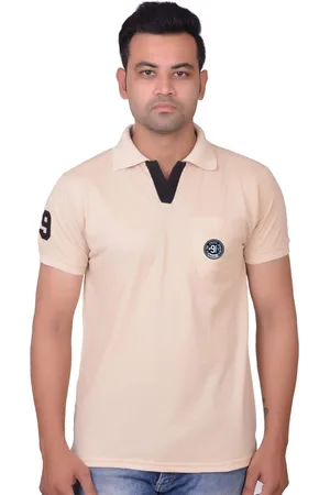 La Milano Men Polo Collar Slim Fit T-shirt