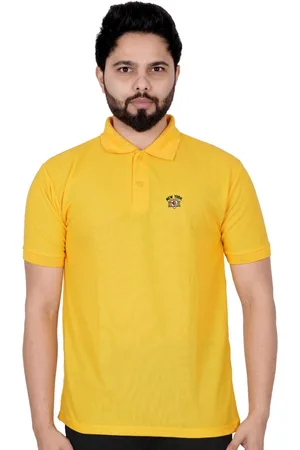 La Milano Men Polo Collar Slim Fit T-shirt