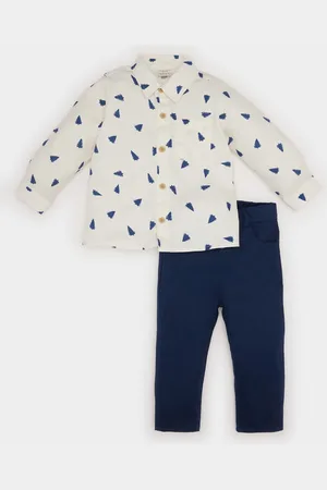DeFacto Boys Printed Shirt with Capris