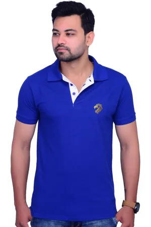 La Milano Men Polo Collar Slim Fit T-shirt