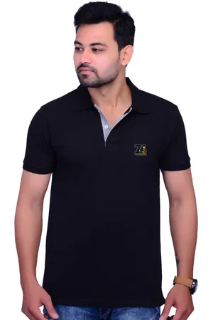 La Milano Men Polo Collar Slim Fit T-shirt