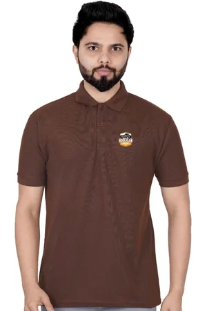 La Milano Men Polo Collar Slim Fit T-shirt