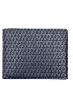 RARE RABBIT Men Abstract Printed Leather Two Fold Wallet