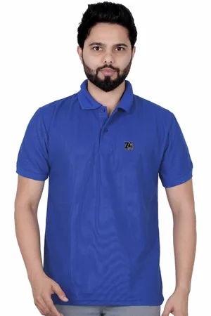 La Milano Men Polo Collar Slim Fit T-shirt