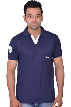 La Milano Men Polo Collar Slim Fit T-shirt