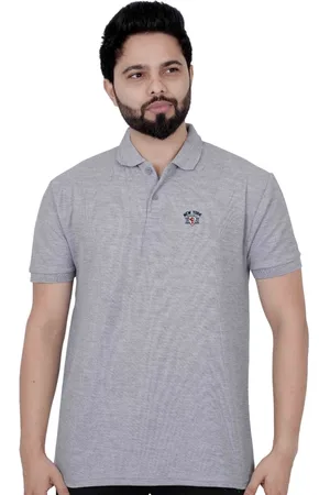 La Milano Men Polo Collar Slim Fit T-shirt