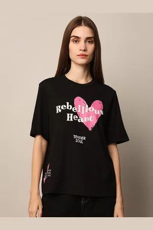 ONLY Women Typography Printed T-shirt