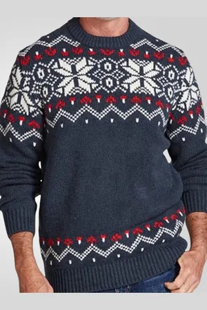 Mast & Harbour Men Printed Pullover