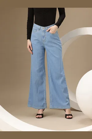 Chemistry Women Wide Leg High-Rise Stretchable Jeans