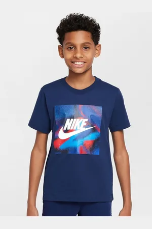 Nike Sportswear Older Kids Boys Typography Printed Tshirt