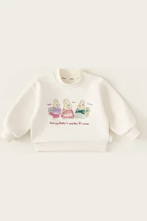 LULU & SKY Girls Printed Sweatshirt