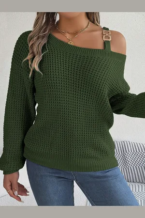 HERE&NOW Women Cable Knit Pullover