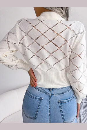 HERE&NOW Women Crop Pullover