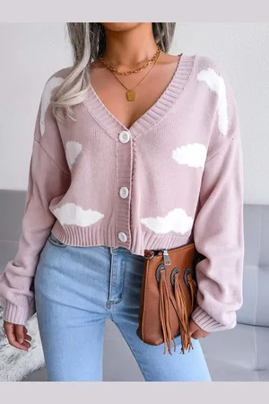 HERE&NOW Women Printed Cardigan