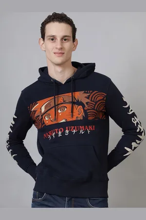 Free Authority Men Naruto Printed Regular Fit Hoodie