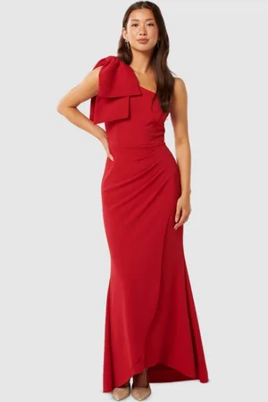 Forever New Women One Shoulder Gown Dress