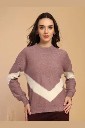 Gipsy Women Self Design Pullover Sweater