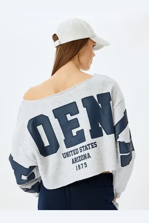 Koton Women Long Sleeves Round Neck Sweatshirt