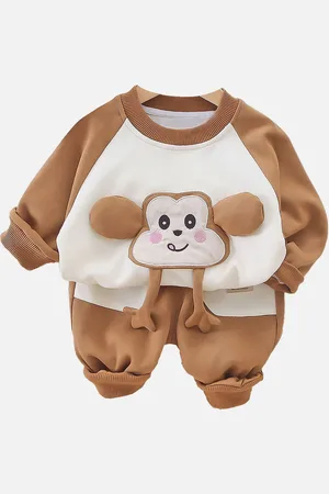 Little Surprise Box LLP Kids Printed T-shirt with Trousers