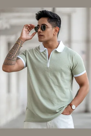 Powerlook Men Polo Collar T-shirt