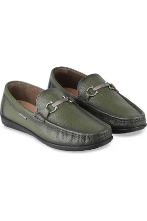 Red Chief Men Leather Slip-On Loafers