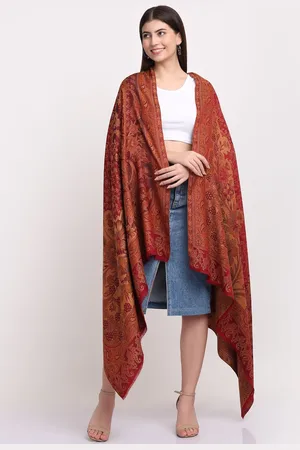 Kraft Women Floral Printed Shawl