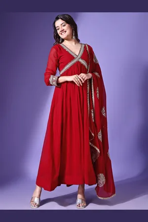 Ethnic Yard Women Georgette Kurta