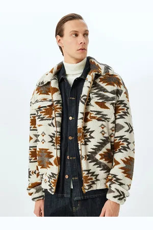 Koton Men Camouflage Parka Jacket