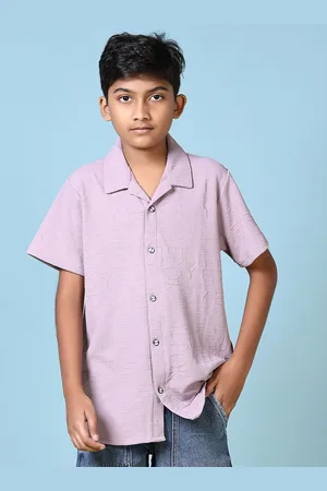 V-Mart Boys Opaque Casual Shirt