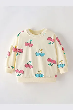 LULU & SKY Girls Printed Sweatshirt