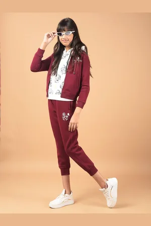 Crimsoune Club Girls Hooded Sweatshirt