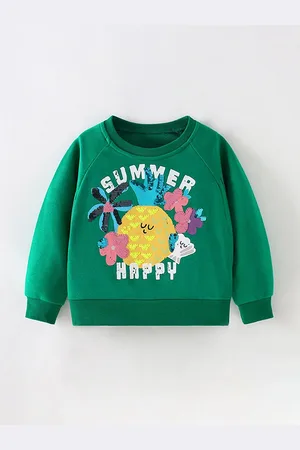 LULU & SKY Girls Printed Sweatshirt