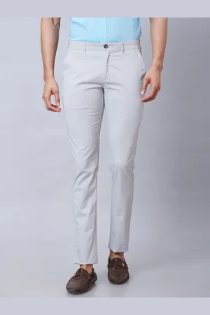ColorPlus Men Nuvo Skinny Fit Low-Rise Chinos Trousers