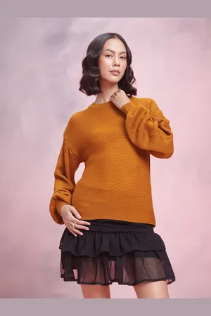 DressBerry Acrylic Ribbed Pullover