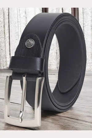 Metronaut Men Leather Tang Belt
